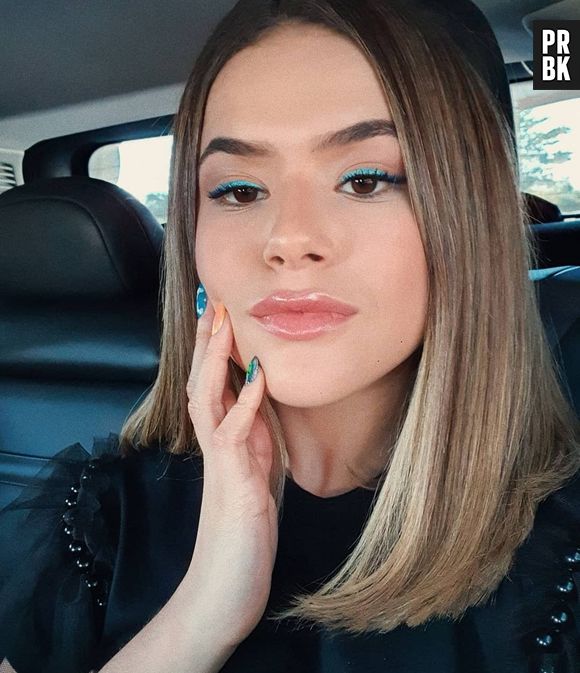 Maisa não desistiu da transição capilar e mostrou o cabelo no Twitter