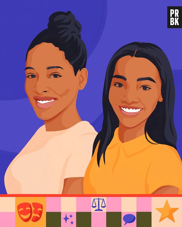 Rosdely Ciprian, 15 anos, e Thursday Williams, 18 anos, Performers Transformadoras