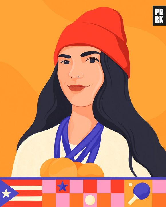 Adriana Díaz, 18 anos, Prodígio do Tênis de Mesa