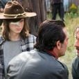"The Walking Dead": Carl (Chandler Riggs) deve ter morrido para "transformar" Rick (Andrew Lincoln) e Negan (Jeffrey Dean Morgan)