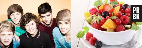 Jovens e com músicas animadas, o grupo One Direction dá tanta energia quanto um potinho de salada de frutas!