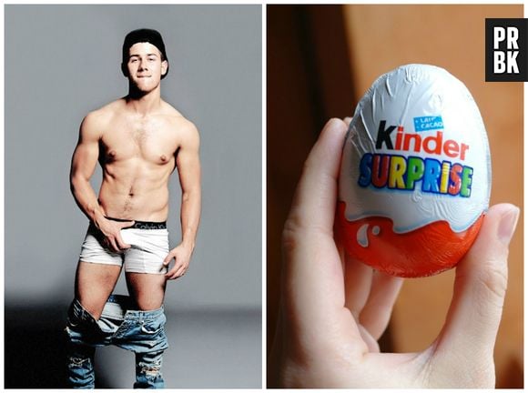 Quem diria que Nick Jonas também escondia uma surpresinha! #KinderOvo