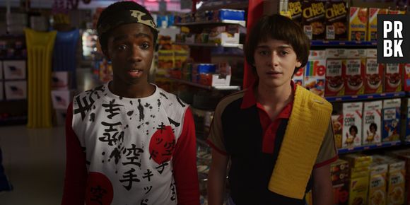 "Stranger Things": Lucas (Caleb McLaughlin) e Will (Noah Schnapp) são parte do quarteto principal da história