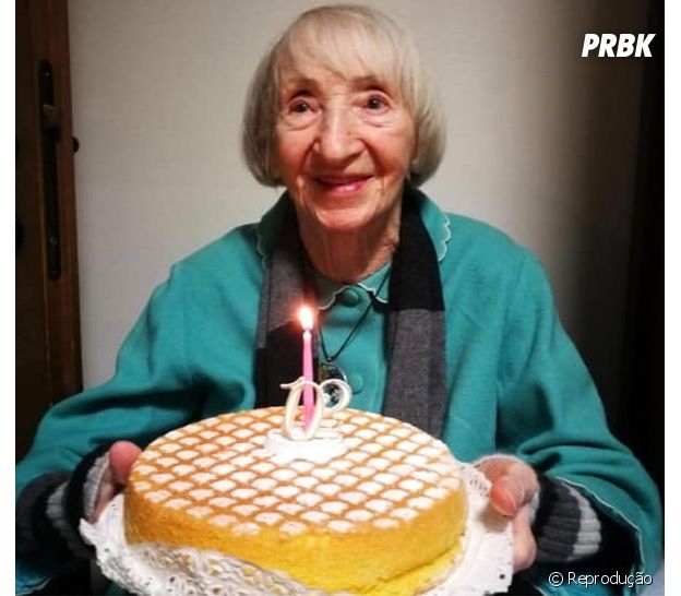 Essa senhora de 102 anos se recuperou da COVID-19