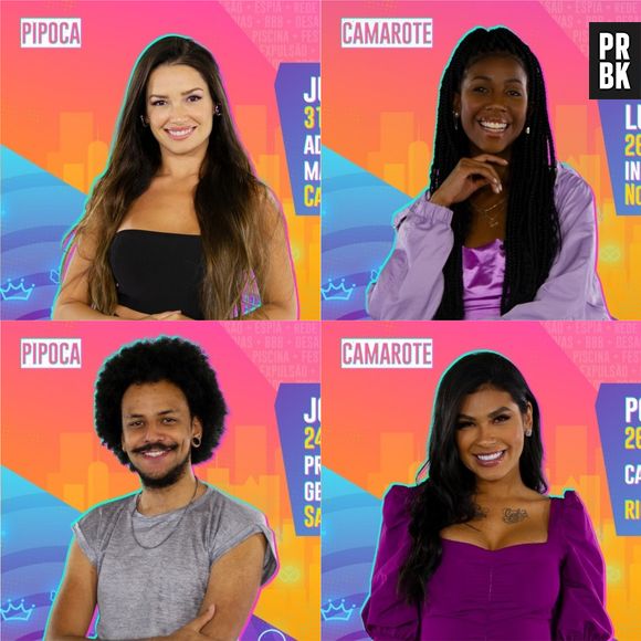 "BBB21": Juliette, Camilla, João e Pocah estão formando um G4?