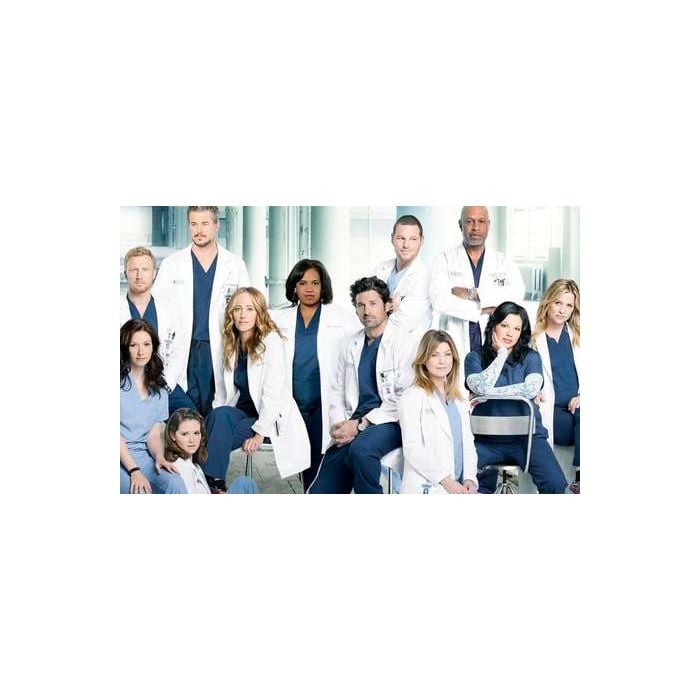 &quot;Grey&#039;s Anatomy&quot; é uma série médica protagonizada pela atriz Ellen Pompeo (Meredith Grey)