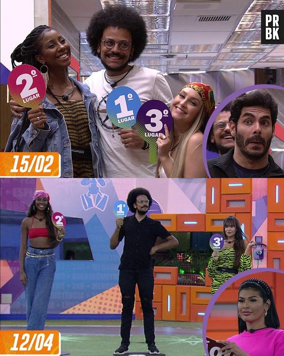 "BBB21": em segundo jogo da discórdia de formação de pódios, João escolhe Camilla e Thaís