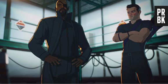 Ao fim do primeiro episódio de "What If...?", vemos a Capitã Carter em uma nova linha do tempo, encontrando Nicky Fury e o Gavião Arqueiro