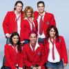 Alfonso Herrera, Anahí, Christian Chávez, Christopher von Uckermann, Dulce María e Maite Perroni formam a versão original de "Rebelde"