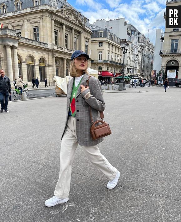 Sasha Meneghel não poderia perder a Semana de Moda em Paris, né?