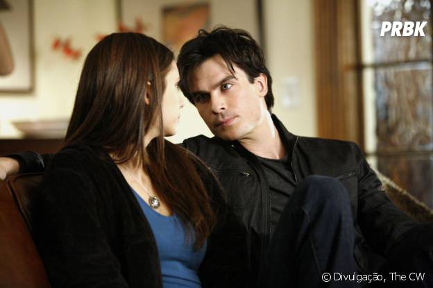 Em "The Vampire Diaries", Damon (Ian Somerhalder) e Elena (Nina Dobrev) vão conseguir ficar juntos?