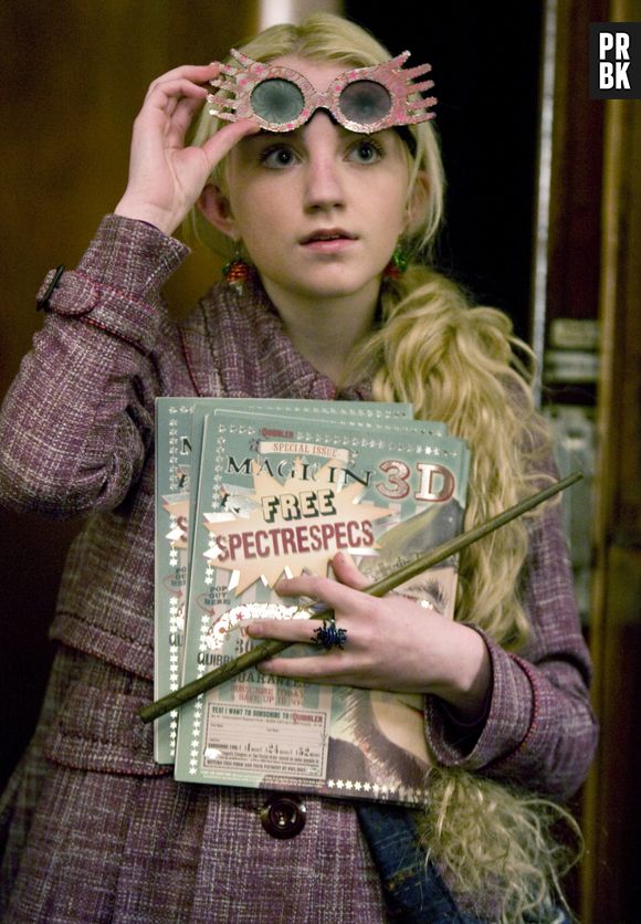 Evanna Lynch, a Luna Lovegood de "Harry Potter", foi confirmada na reunião do elenco