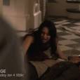  Em "Revenge", Victoria (Madeleine Stowe) grita tentando reviver Daniel (Josh Bowman) 