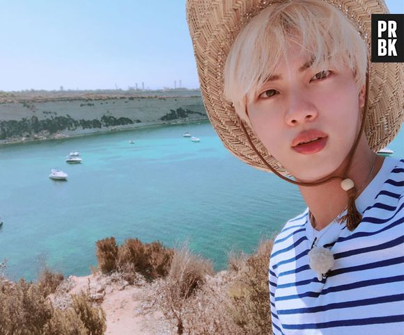 Jin, do BTS, é o rei das selfies!