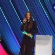 Ivete Sangalo investiu em vestido preto com franjas  by Alexandre Vauthier para o  Prêmio Multishow 2021