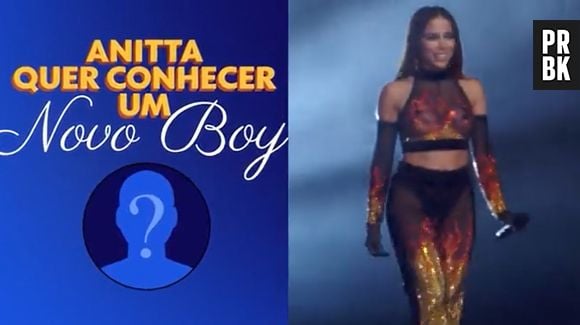 Anitta topou arranjar um novo crush em quadro do "Domingão com Huck"