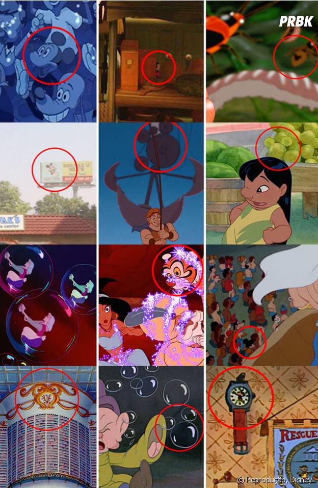Disney revela Mickeys em seus filmes