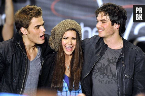Paul Wesley, Nina Dobrev e Ian Somerhalder são o trio protagonista de "The Vampire Diaries"