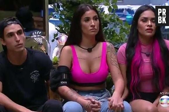 Bianca Andrade deixou o "BBB20" ao usar top rosa no Paredão