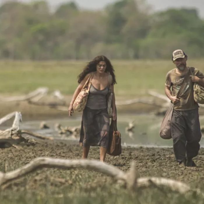 &quot;Pantanal&quot;:   Gil (Enrique Diaz) e Maria (Juliana Paes) fogem para o Pantanal nos próximos capítulos  