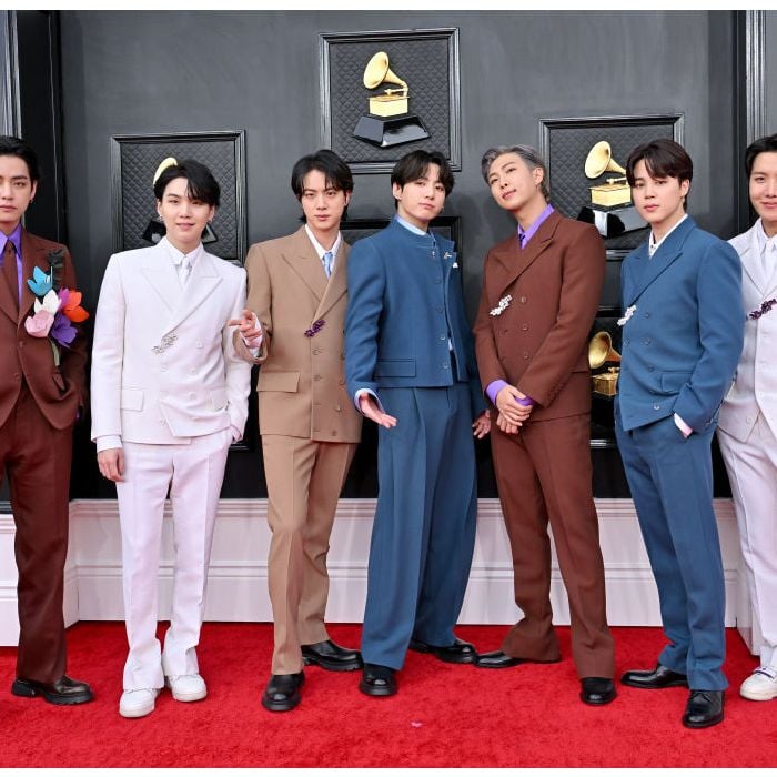 BTS marcou presença no Grammy 2022