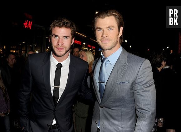 Liam Hemsworth e Chris Hemsworth são irmãos e astros dos cinemas