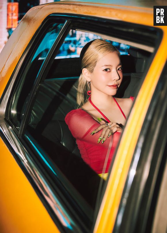 Girls' Generation: vermelho e amarelo foram destaque em look de Sunny