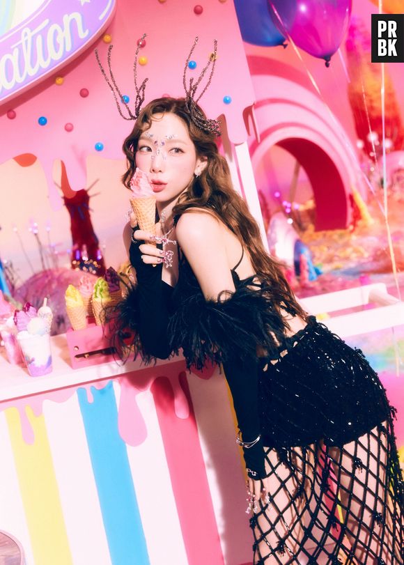 Girls' Generation: Taeyeon de saia de crochê foi tudo