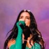 Dua Lipa se apresentou na Arena Anhembi, em São Paulo, na última quinta-feira (8)