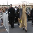 A cantora Lorde prestigia desfile da Prada na Semana de Moda em Milão