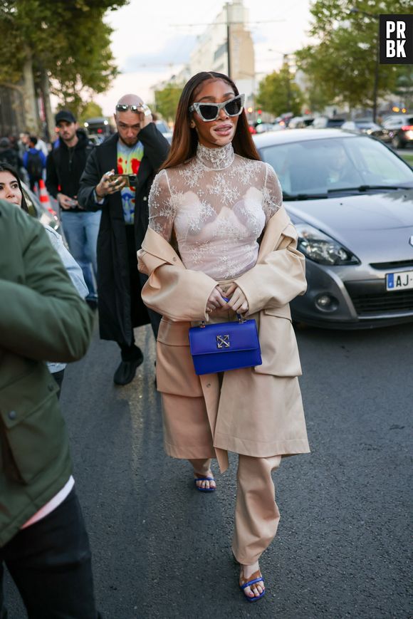 Paris Fashion Week: Winnie Harlow marcou presença no evento