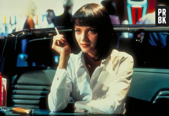 Pega aquela blusa social da sua mãe, aquela peruca chanel mais linda do mundo e arrasa como a causadora Mia Wallace, de "Pulp Fiction".