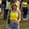 Bárbara França se reúne com time de famosos para assistir estreia da Seleção Brasileira na Copa do Mundo no Qatar, no dia 24 de novembro de 2022