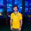 Marcos Pitombo se reúne com time de famosos para assistir estreia da Seleção Brasileira na Copa do Mundo no Qatar, no dia 24 de novembro de 2022