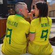 Copa do Mundo 2022: Mel Maia e MC Daniel assistiram ao jogo juntos