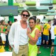 Copa do Mundo 2022:  Romulo Neto e Mari Saad  no 2º jogo da Seleção brasileira