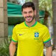 Copa do Mundo 2022: Rodolffo foi com blusa do Brasil para o 2º jogo