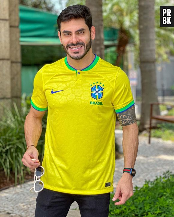 Copa do Mundo 2022: Rodolffo foi com blusa do Brasil para o 2º jogo