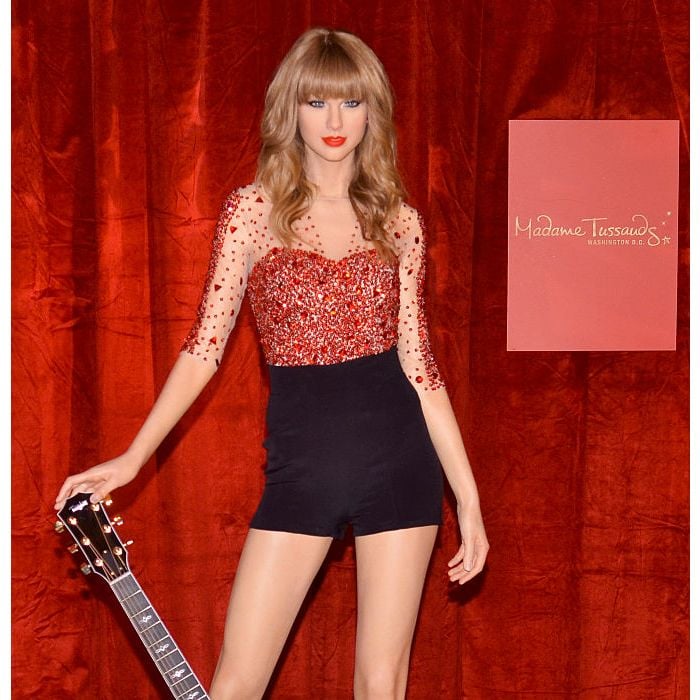 Figura de cera de Taylor Swift foi inaugurada no Madame Tussauds, em 28 de outubro de 2014, em Washington, DC.