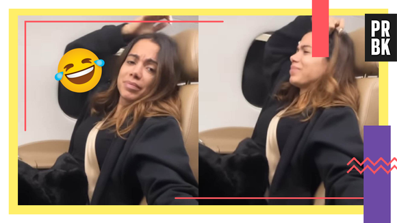 Anitta sofre com turbulência em avião e vídeo viraliza na web. Confira!