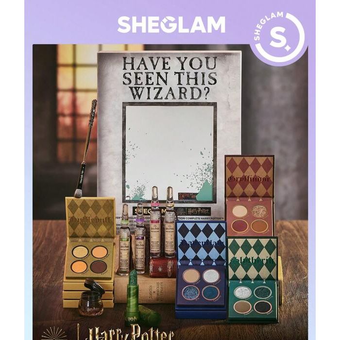 Shein: linha de maquiagem inspirada em &quot;Harry Potter&quot; com preços até a R$ 275!