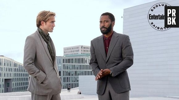 Tenet, com Robert Pattinson e John David Washington, dirigido por Christopher Nolan