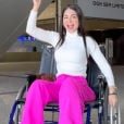 Influenciadora fez vídeo com dicas de poses para cadeirantes