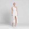 O Vestido Longo Tricot Lótus Off White tem a cor perfeita para a paleta de Preciosa