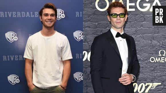 Antes e depois de KJ Apa