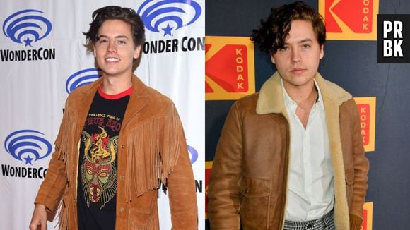 Antes e depois de Cole Sprouse