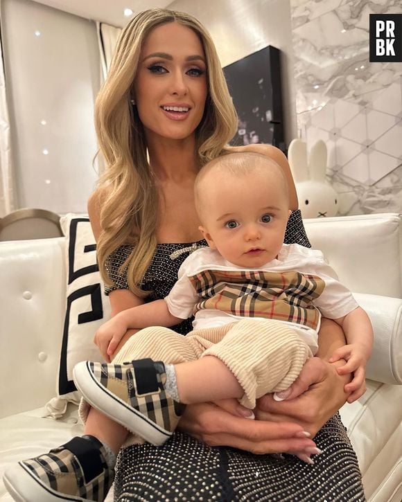 Paris Hilton diz que seu filho está com a saúde perfeita após ataques na web