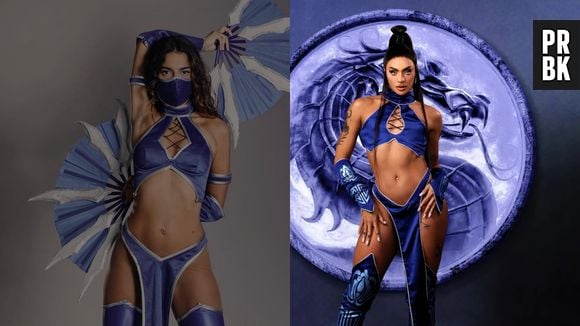 Marina Sena e Pabllo Vittar já se fantasiaram de Kitana, do Mortal Kombat