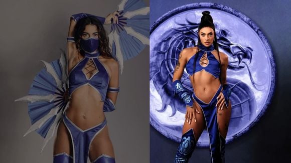 Marina Sena x Pabllo Vittar: quem vestiu melhor a fantasia de Kitana, do Mortal Kombat? Vote!