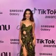 Marina Sena apostou em vestido de folhagens para o TikTok Awards 2023